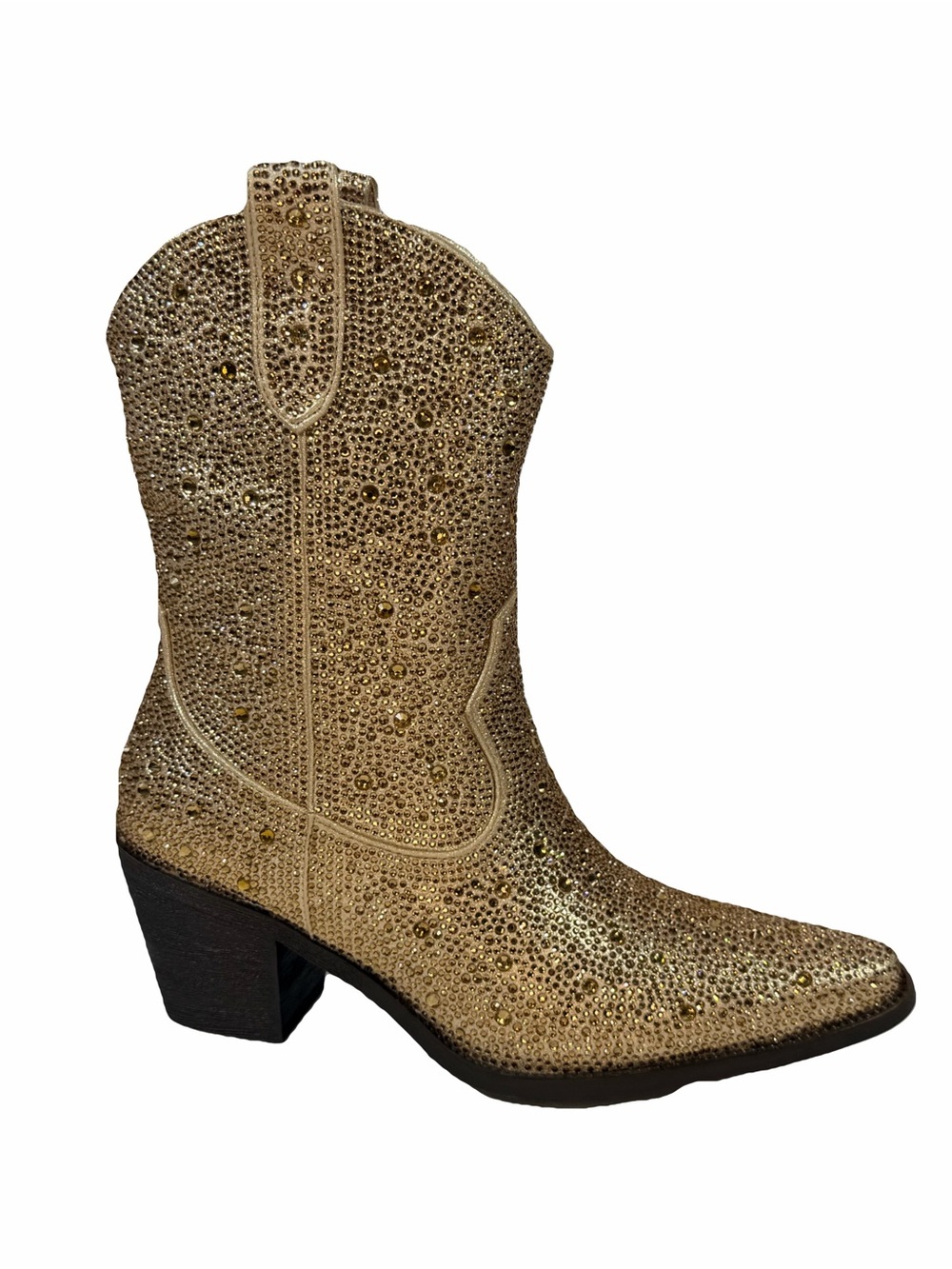 NWT Miss Miller Rhinestone Ankle Boots Size 6 Women's